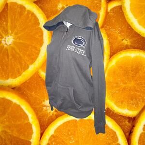 Stadium‎ Athletics Penn State Gray Full Zip Hoodie Sweatshirt Size Large